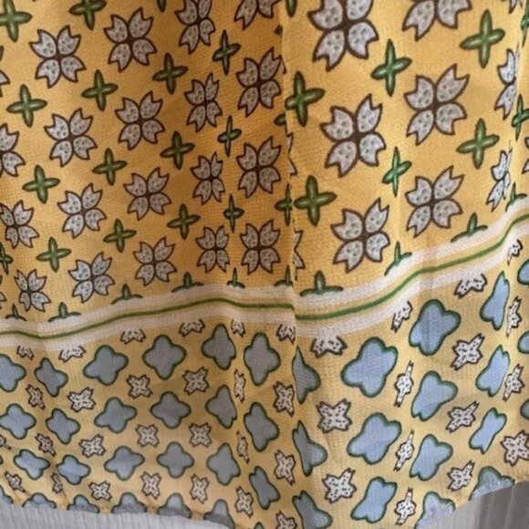 Max Studio Floral Skirt - Large - Picture 4 of 5